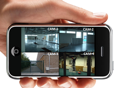 cctv camera installation access from phone 