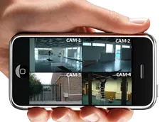 cctv camera installation access from phone